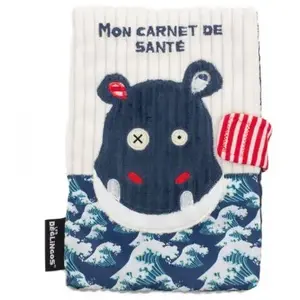 No Name Protege carnet de sante Deglingos Hippo pas cher