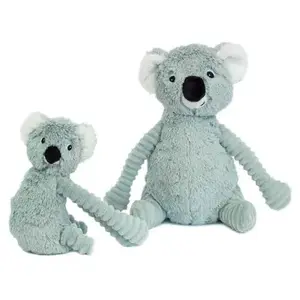 Les Déglingos - Knuffel - Koala - Mint blauw pas cher