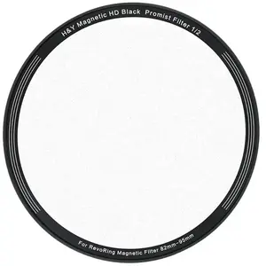 H&Y Black Mist Magnetic 1/2 Clip-on Filter for REVORING 82-95mm (Porte... pas cher