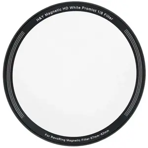 H&Y White mist magnetic 1/8 clip-on filter for RevoRing 67-82mm pas cher