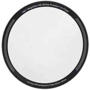H&Y White mist magnetic 1/4 clip-on filter for RevoRing 67-82mm pas cher