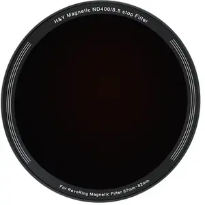 Comparateur de prix : H&Y ND400 Filtre magnétique Clip-On Pour RevoRing (RMN400-82) (Porte-filtre magnétique), Filtre photo