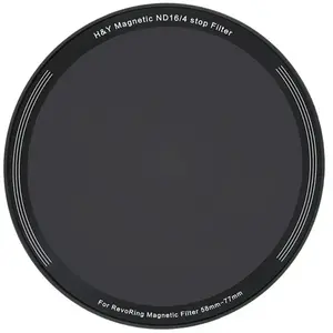 H&Y Filtre magnétique ND16 pour REVORING 58-77mm (Porte-filtre magnétique), Filtre photo pas cher