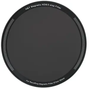 Comparateur de prix : H&Y ND8 Magnetic Clip-on Filter for REVORING 67-82mm (Porte-filtre magnétique), Filtre photo