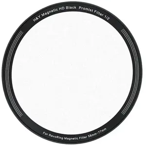 H&Y Black Mist Magnetic 1/2 Clip-on Filter for REVORING 58-77mm (Porte... pas cher