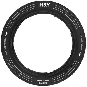 H&y Adaptateur De Filtre Variable Revoring Pour Filtres 46-62 Mm pas cher