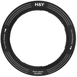 H&y Adaptateur De Filtre Variable Revoring Pour Filtres 67-82 Mm 82 Mm pas cher