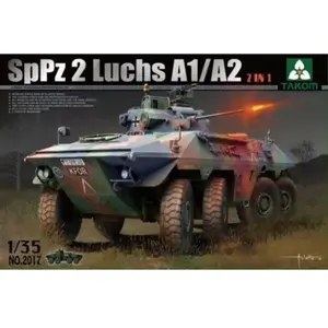 1:35 Takom 2017 SpPz 2 Luchs A1/A2 - 2in1 Plastic Modelbouwpakket