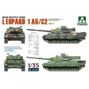 Takom Main Battle Tank Leopartd 1 A5/C2 2 en 1 pas cher