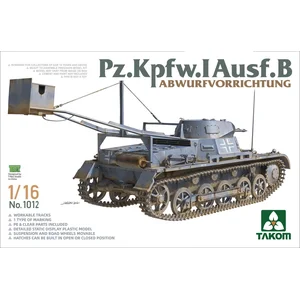1:16 Takom 1012 Pz.Kpfw. I Ausf.B Abwurfvorrichtung Plastic Modelbouwpakket pas cher