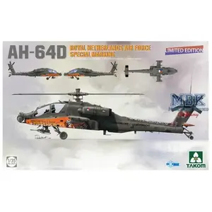 TAKOM - Maquette Hélicoptère Ah-64d Royal Netherlands Air Force Editio... pas cher