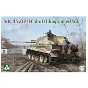 Takom VK 45.02 (H) Draft Blueprint w 1461 pas cher