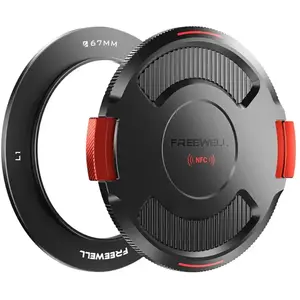 Freewell 67mm Base Ring & Cap for Real Locking VND (Adaptateurs de filtre), Filtre photo : accessoires, Noir pas cher