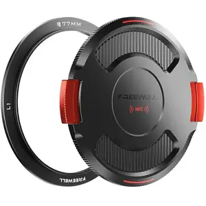 Freewell 77mm Base Ring & Cap for Real Locking VND (Adaptateurs de filtre), Filtre photo : accessoires, Noir pas cher