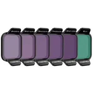 Comparateur de prix : Freewell Ensemble De 6 Filtres Bright Day Pour Dji Flip