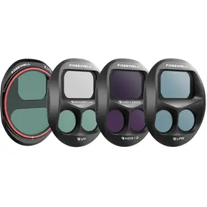 Freewell Mavic 4 Pro Everyday Filters - 4 Pack (Filtres pour drones, Dji Mavic 4 Pro), Drone : accessoires