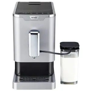 Expresso Broyeur SCOTT Slimissimo & Milk Silver 20220