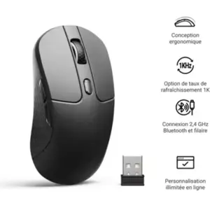 Comparateur de prix : Keychron M3 Lite Wireless Mouse - Black, Souris
