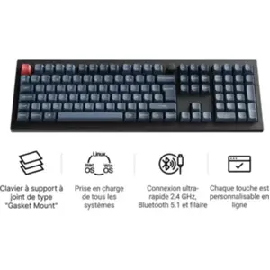 Clavier gamer sans fil KEYCHRON V6 Max QMK/VIA Wireles pas cher