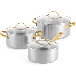 GreenPan Padova Pannenset - 6-delig - PFAS-vrij - Inductie pannenset -... pas cher