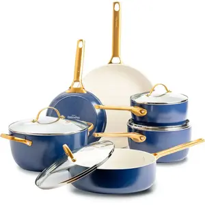 GreenPan Padova Batterie de Cuisine 10 Pièces Oxford Blue CC008493-001