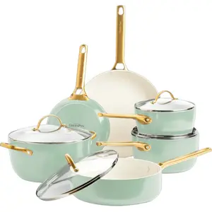 GreenPan Padova Batterie de Cuisine 10 Pièces Mint Green CC008489-001