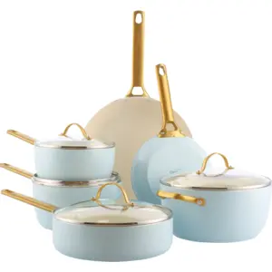 Greenpan Padova Reserve Batterie de Cuisine 10 Pièces Light Blue