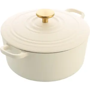 BK Bourgogne braadpan 24cm/4.2L Cream White