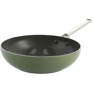 BK Sublime Wokpan Olive Green 28 cm