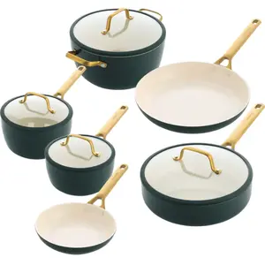 GreenPan Padova Batterie de Cuisine 10 Pièces Pinède