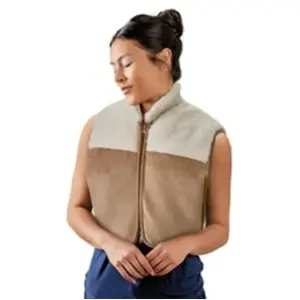 Gilet chauffant Sharper Image Luxe Marron pas cher