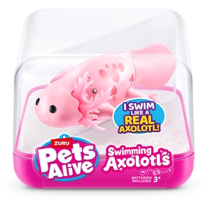 Comparateur de prix : Zuru Pets Alive Swimming Axolotl- S1,Cube- 3facing12pcs/Pdq