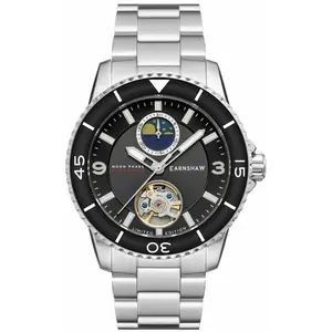 Montre connectée PREVOST COLLECTION EARNSHAW Acier inoxydable Noir pas cher