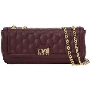 Sac bandoulière femme avec bandoulière chaîne CCHB0248-Bordeaux pas cher