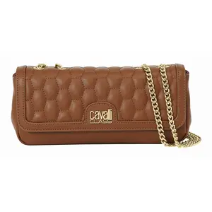 Sac bandoulière femme avec chaîne CCHB0248-brun pas cher
