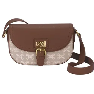Sac bandoulière femme CCHB0200-Marron à motifs pas cher