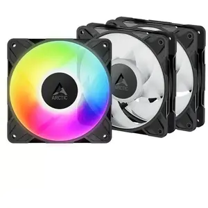 Arctic P12 Pro A-RGB LN Noir - Pack de 3 pas cher