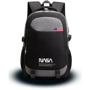 NASA Sac à dos Travel Noir Marque pas cher