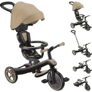 Globber Trike 4 in 1 in Bruin