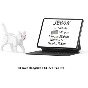 Jekca Blocs de construction - JEKCA - Mini Chat - 510 pièces - Plastiq... pas cher