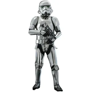 Figurine Hot Toys MMS615 - Star Wars - Stormtrooper Chrome Version
