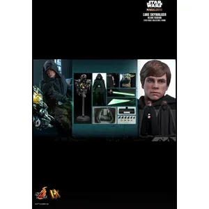 Figurine Hot Toys DX23 - Star Wars : The Mandalorian - Luke Skywalker ... pas cher
