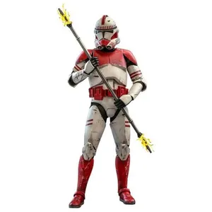 Figurine Hot Toys TMS025 - Star Wars : The Clone Wars - Coruscant Guar... pas cher