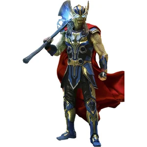 Figurine Hot Toys MMS656 - Marvel Comics - Thor : Love And Thunder - Thor Deluxe Version pas cher