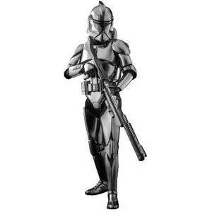 Figurine Hot Toys MMS643 - Star Wars - Clone Trooper Chrome Version