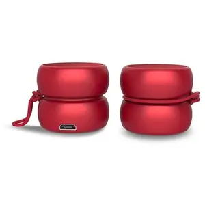 Enceinte Stéreo Nomade Bluetooth - XOOPAR - Yoyo - Rouge - 6W - 4h Aut... pas cher