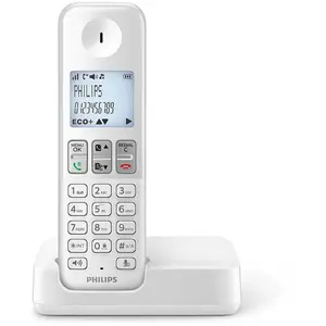 Téléphone Sans Fil Philips D2501W/34 18 500 mAh GAP Blanc pas cher