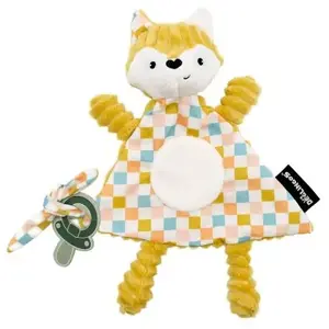 Doudou attache sucette Cyranos le Renard pas cher