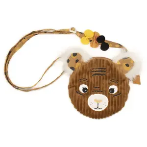 Les Déglingos Sac A Main SPECULOS Le Tigre, Fille, Marron, 1 Unité (Lot de 1), Marron, 1 Unité (Lot de 1) pas cher