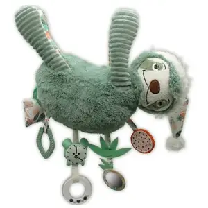 Peluche D'activités Chillos Le Paresseux - Les Déglingos pas cher